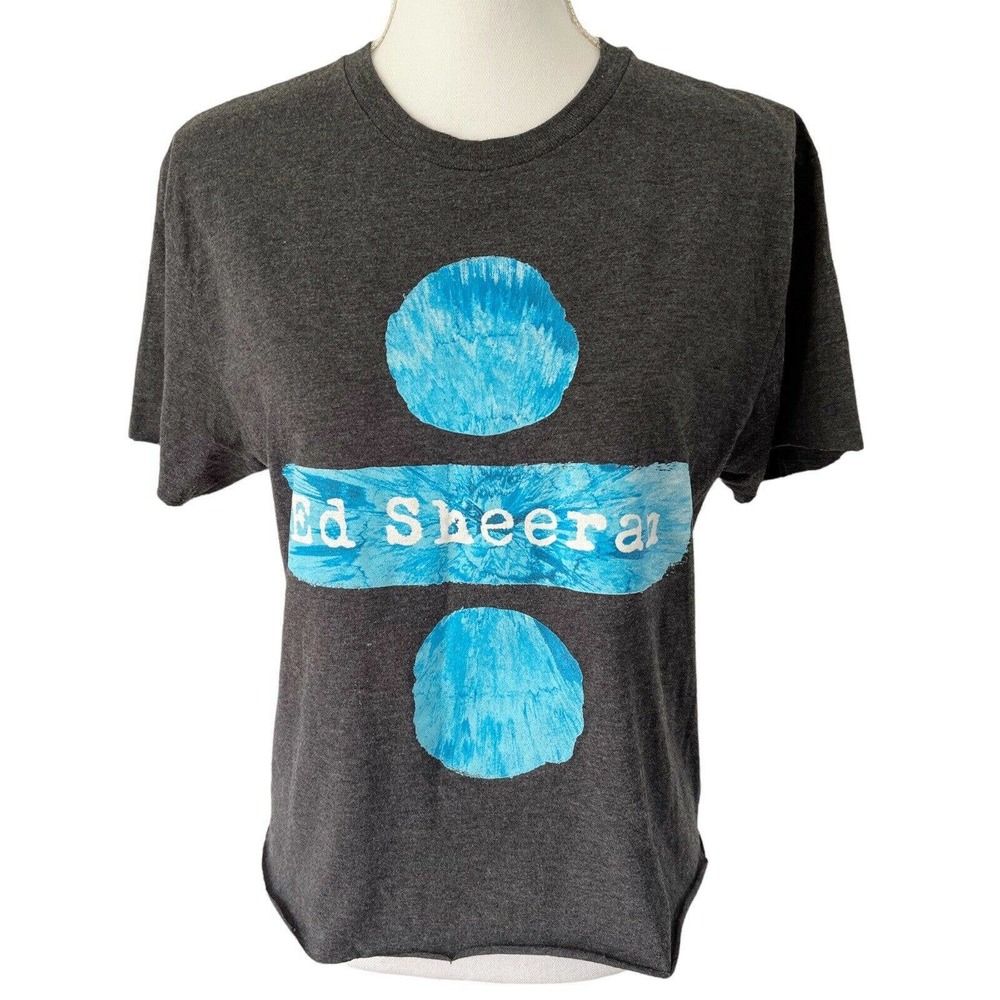 Ed Sheeran Gillette Stadium Short Sleeve Graphic Band T-Shirt Women’s Sz Medium